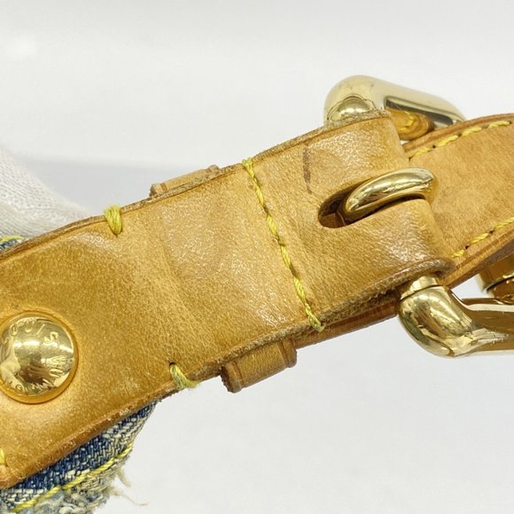 LOUIS VUITTON Blue Monogram Shoulder Bag - Picture 8 of 16